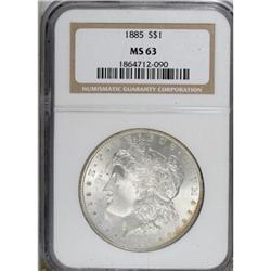 1885 $1 MS63 NGC
