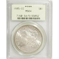 1885-CC $1 MS64 PCGS