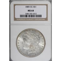 1885-CC $1 MS64 NGC