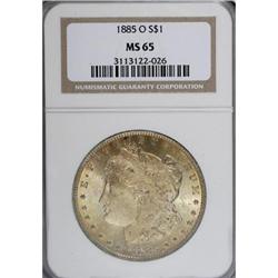 1885-O $1 MS65 NGC