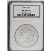 Image 1 : 1887 $1 Deep Mirror Prooflike MS64 NGC