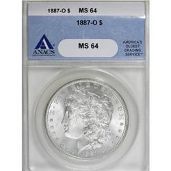 1887-O $1 MS64 ANACS