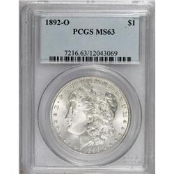 1892-O $1 MS63 PCGS