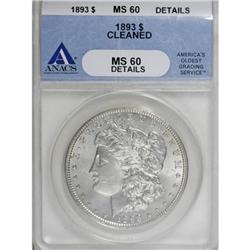 1893 $1 MS60 ANACS