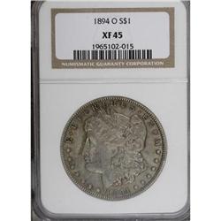 1894-O $1 XF45 NGC