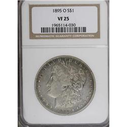 1895-O $1 VF25 NGC