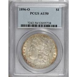 1896-O $1 AU50 PCGS