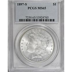 1897-S $1 MS65 PCGS