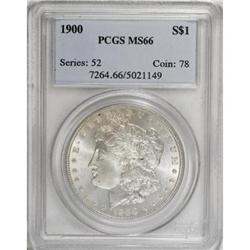 1900 $1 MS66 PCGS