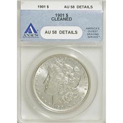 1901 $1 AU58 ANACS