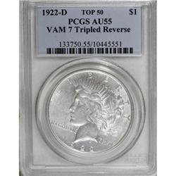 1922-D $1 AU55 PCGS