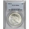 Image 1 : 1922-S $1 MS64 PCGS