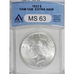 1923 $1 MS63 ANACS