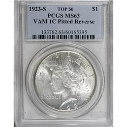 1923-S $1 MS63 PCGS