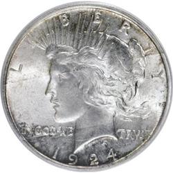 1924 $1 MS64 ANACS No lot.[BR][BR]