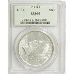 1924 $1 MS66 PCGS
