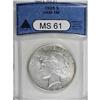 Image 1 : 1925 $1 MS61 ANACS