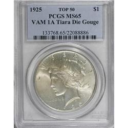 1925 $1 MS65 PCGS