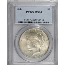 1927 $1 MS64 PCGS