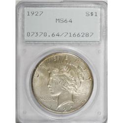 1927 $1 MS64 PCGS