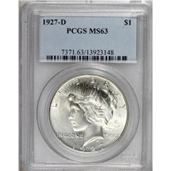 1927-D $1 MS63 PCGS