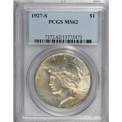 1927-S $1 MS62 PCGS