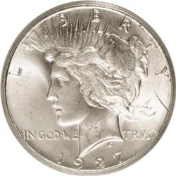 1927-S $1 MS63 PCGS