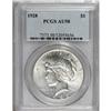 Image 1 : 1928 $1 AU58 PCGS