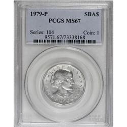 1979-P SBA$ MS67 PCGS