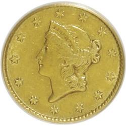 1850 G$1 XF45 PCGS