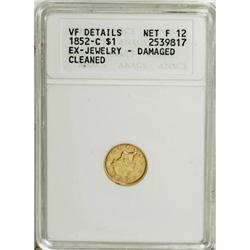 1852-C G$1 F12 ANACS