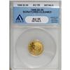 Image 1 : 1846 $2 1/2 AU55 ANACS