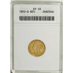 1852-O $2 1/2 XF45 ANACS