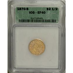 1870-S $2 1/2 XF40 ICG