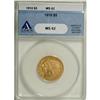 Image 1 : 1910 $5 MS62 ANACS
