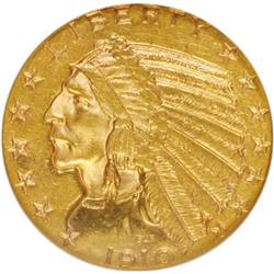 1910-S $5 AU58 NGC