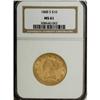 Image 1 : 1888-S $10 MS61 NGC