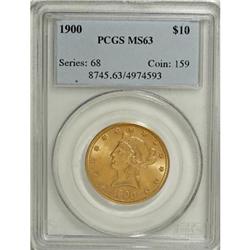 1900 $10 MS63 PCGS