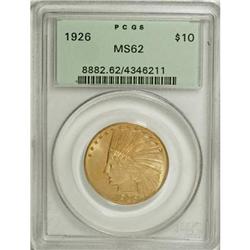 1926 $10 MS62 PCGS