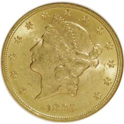 1895 $20 MS61 NGC