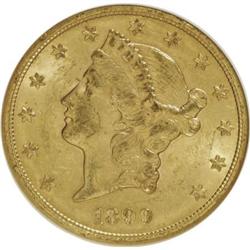 1899-S $20 MS62 NGC