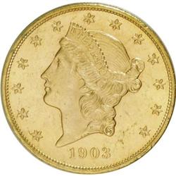 1903 $20 MS64 PCGS
