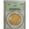 Image 1 : 1904 $20 MS63 PCGS