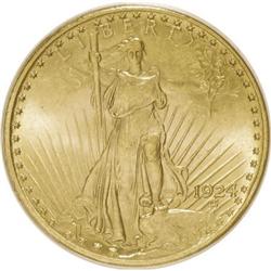 1924 $20 MS64 PCGS