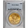 Image 1 : 1924 $20 MS65 PCGS