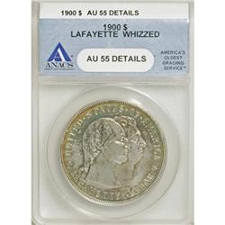 1900 $1 Lafayette Dollar AU55 ANACS