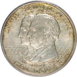 1921 50C Alabama 2x2 MS63 PCGS