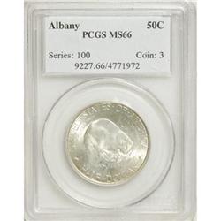 1936 50C Albany MS66 PCGS