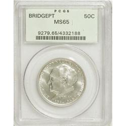 1936 50C Bridgeport MS65 PCGS