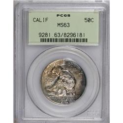 1925-S 50C California MS63 PCGS